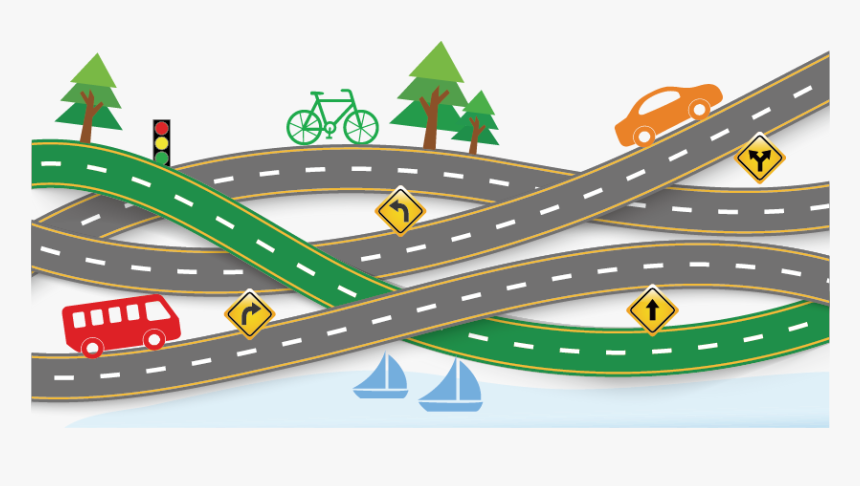 Clip Art Winding Transprent Png Free Download - Transport Innovation, Transparent Png