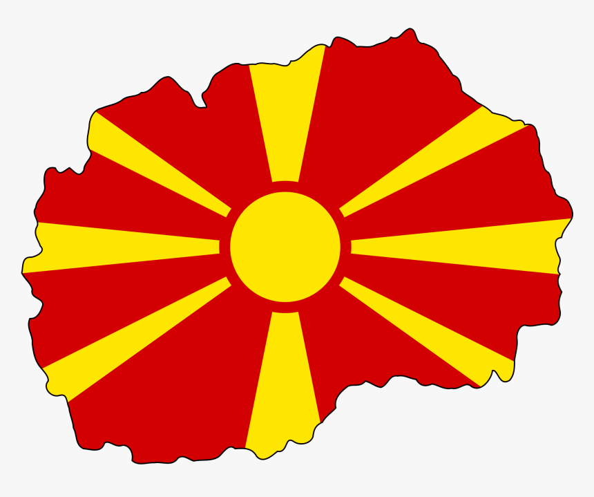 Macedonia Flag Shape, HD Png Download