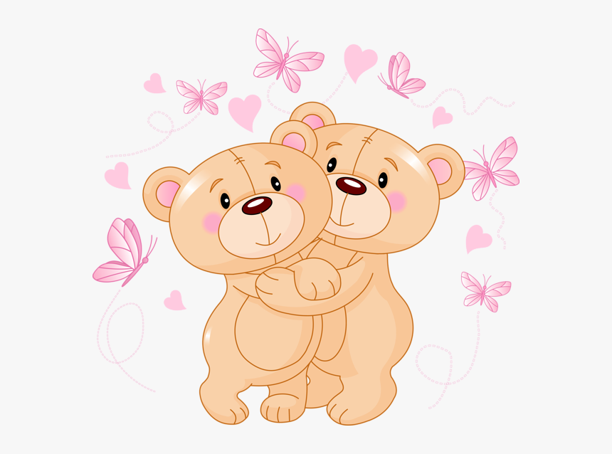 Valentines Teddy Bear Png, Transparent Png