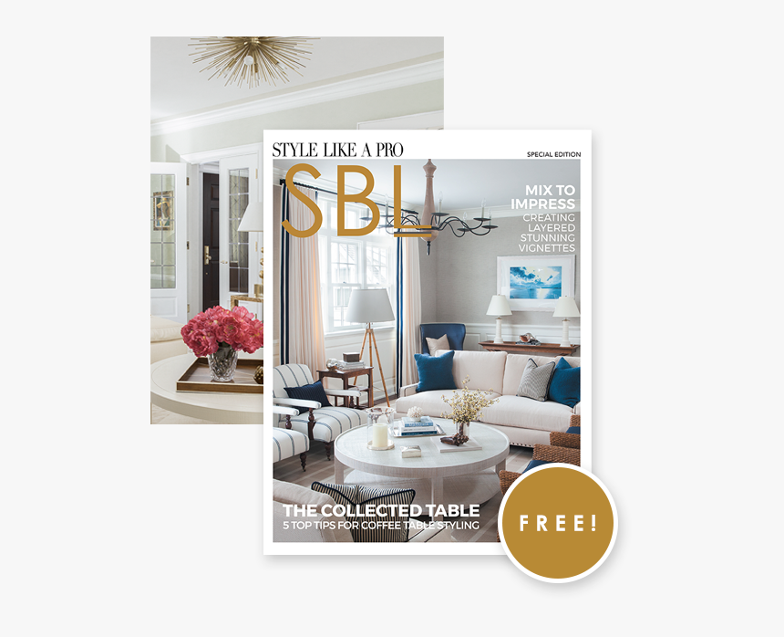 Home Freebie Image - Coastal Blue Living Room, HD Png Download