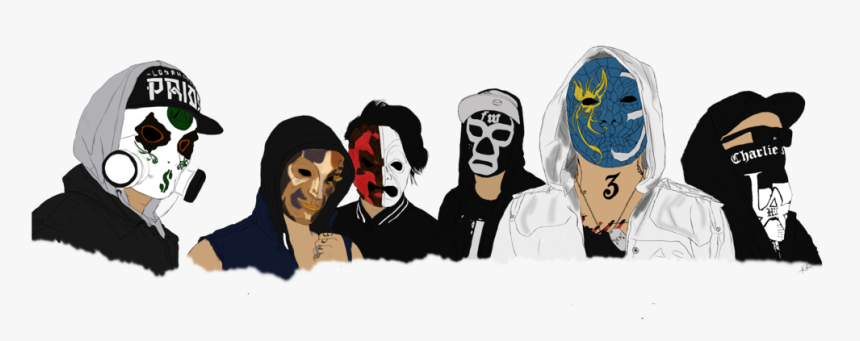 Download Hollywood Undead Transparent - Hollywood Undead, HD Png Download