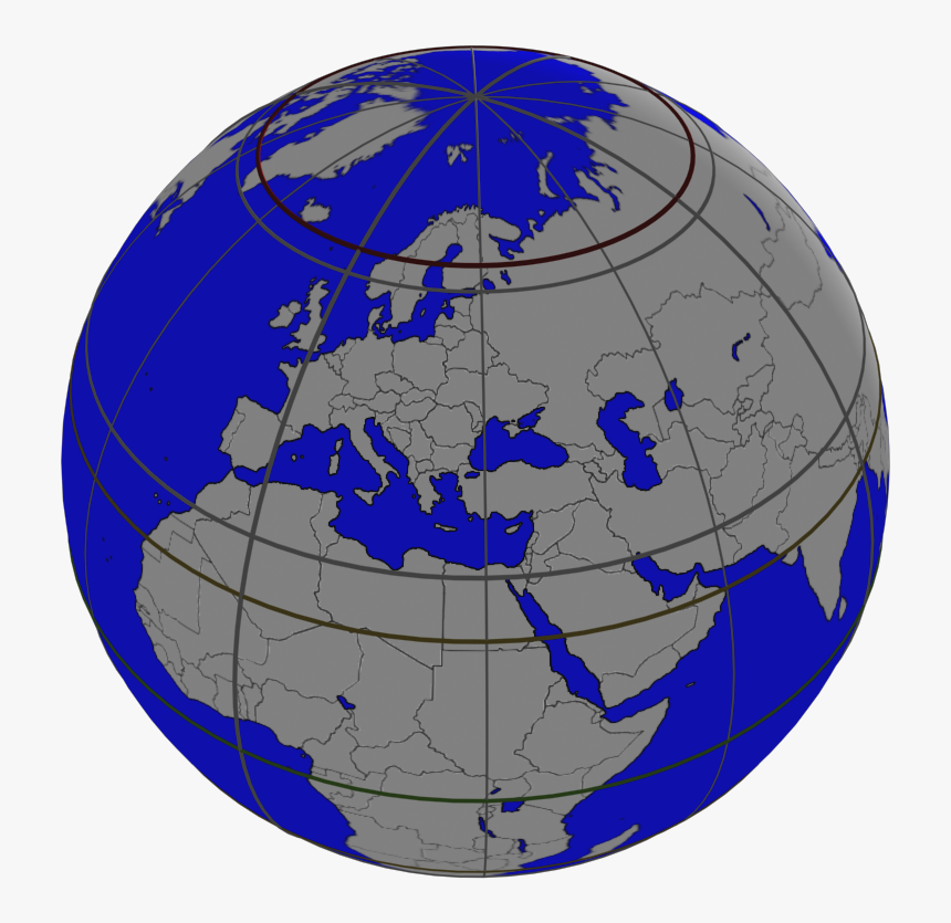 Transparent Terrain Png - Half Earth Black And White, Png Download