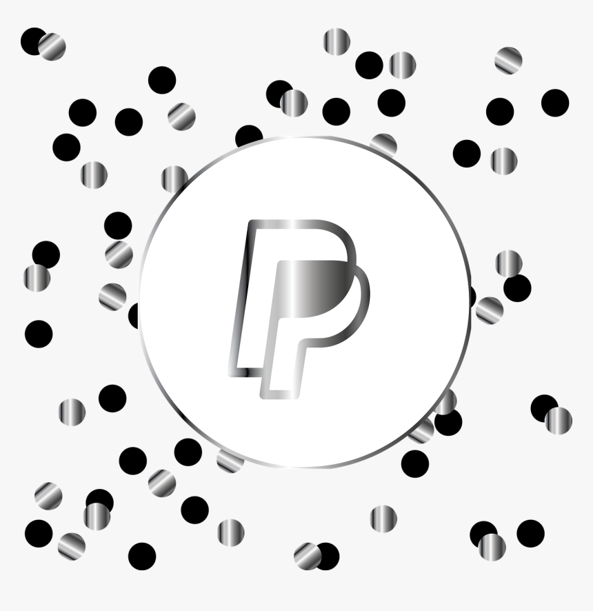Pinterest, Silver, Icon, Symbol, Social Media, Web - Facebook Black And Yellow Icon, HD Png Download