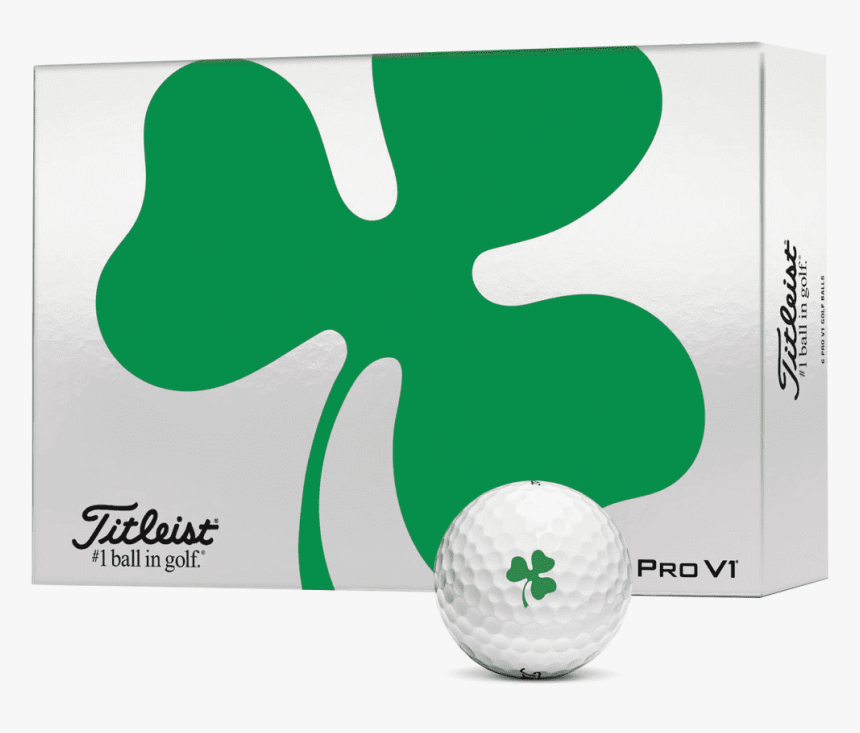 Shamrock - Titleist Shamrock Golf Balls, HD Png Download