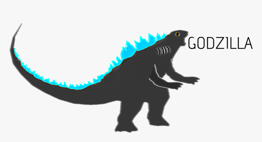 Godzilla Monster King Godzilla Model - Illustration, HD Png Download