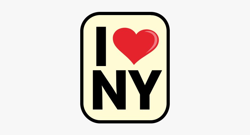 I Love New York Sign Png - Love Nyc Png, Transparent Png
