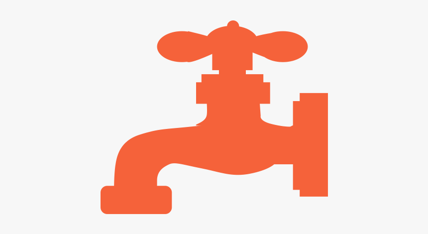 Water Tap Clipart Black And White, HD Png Download