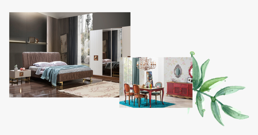 Transparent Home Furniture Png - Bedroom, Png Download