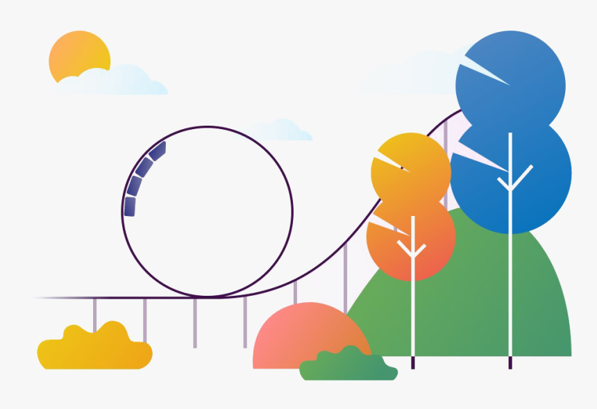 Theme Park Png Image File - Illustration, Transparent Png