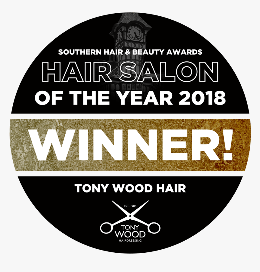 Tony Wood Hair Southern Hair And Beauty Awards Salon - Label, HD Png Download