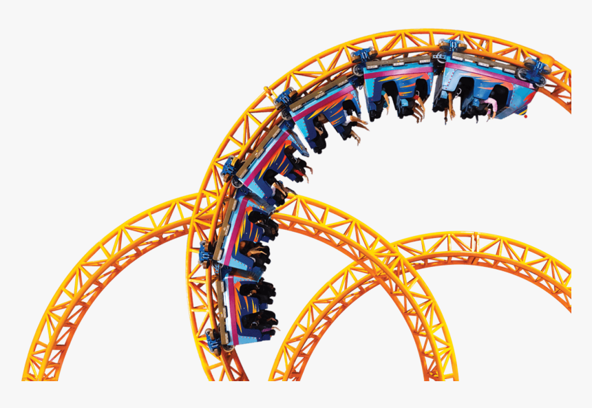 Theme Park Png High Quality Image - Amusement Park Ride Transparent, Png Download