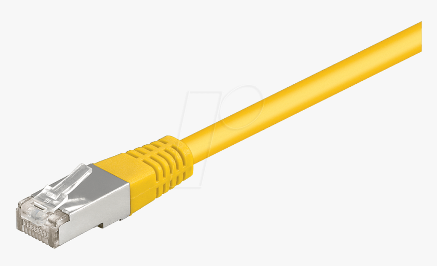 5e Cable, Yellow, Network Cable Rj45 Frei - Yellow Pen, HD Png Download