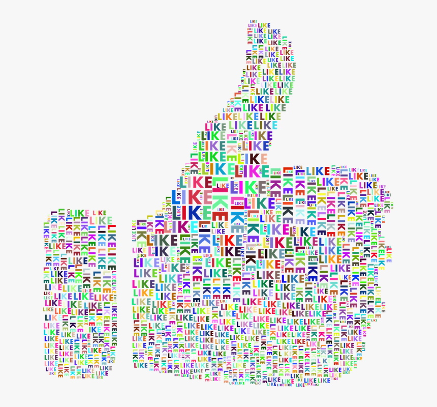 Like, Facebook, Social Media, Communications, Internet - Social Media Clipart Like, HD Png Download