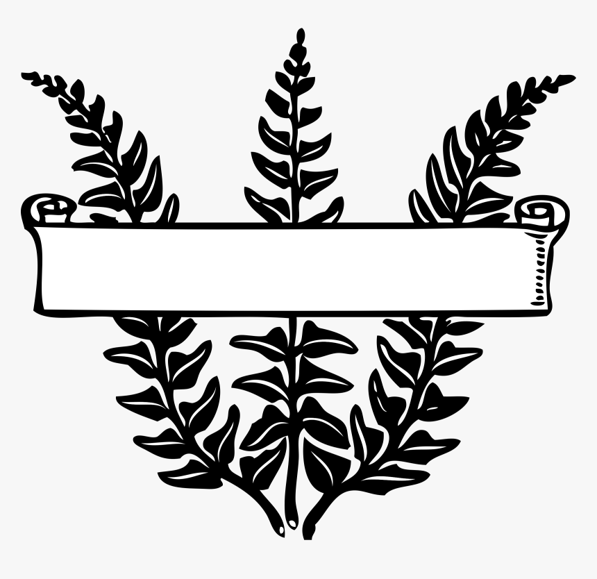 Scroll Over Ferns Clip Arts - Clip Art The End Transparent, HD Png Download