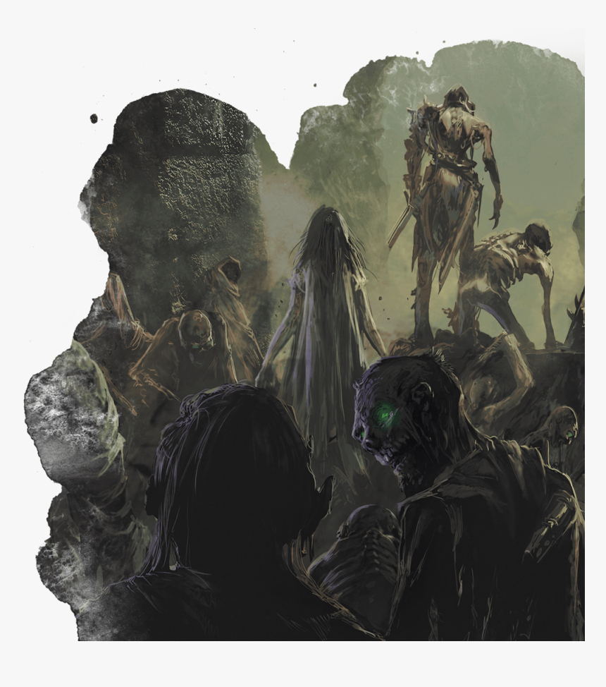 Undead - Illustration - Illustration, HD Png Download