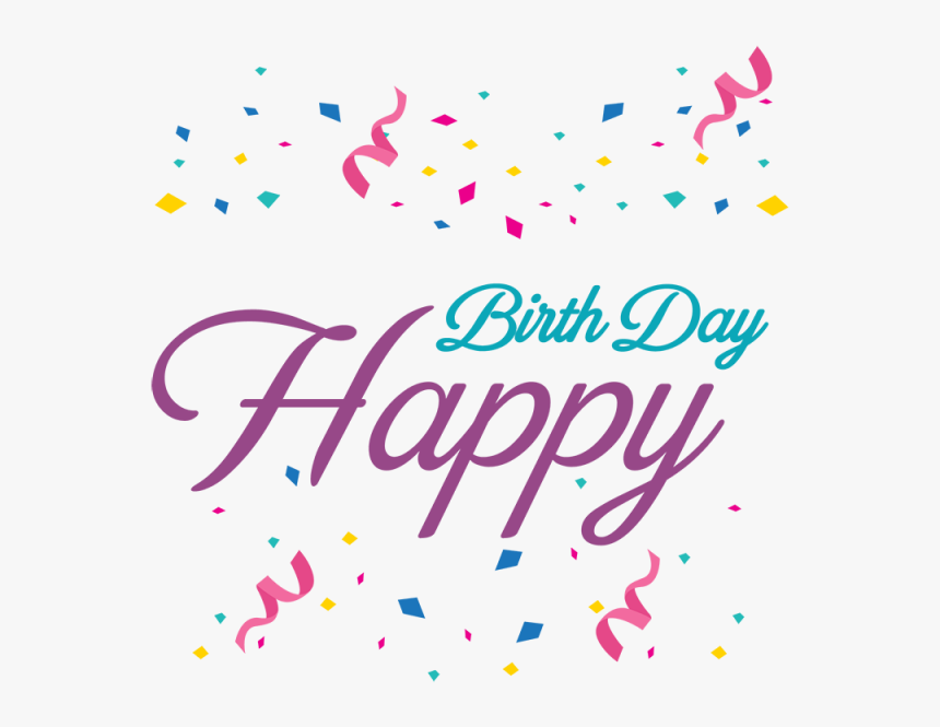 Letras De Feliz Cumpleaños Png, Transparent Png