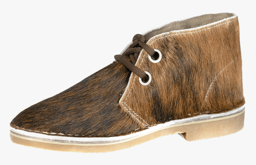 Uwezo Women S Hair On Desert Boot - Suede, HD Png Download