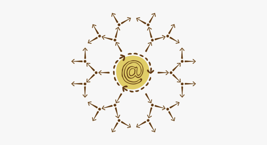 Media Graphics Communicatiemiddel Illustration Social - Circle, HD Png Download