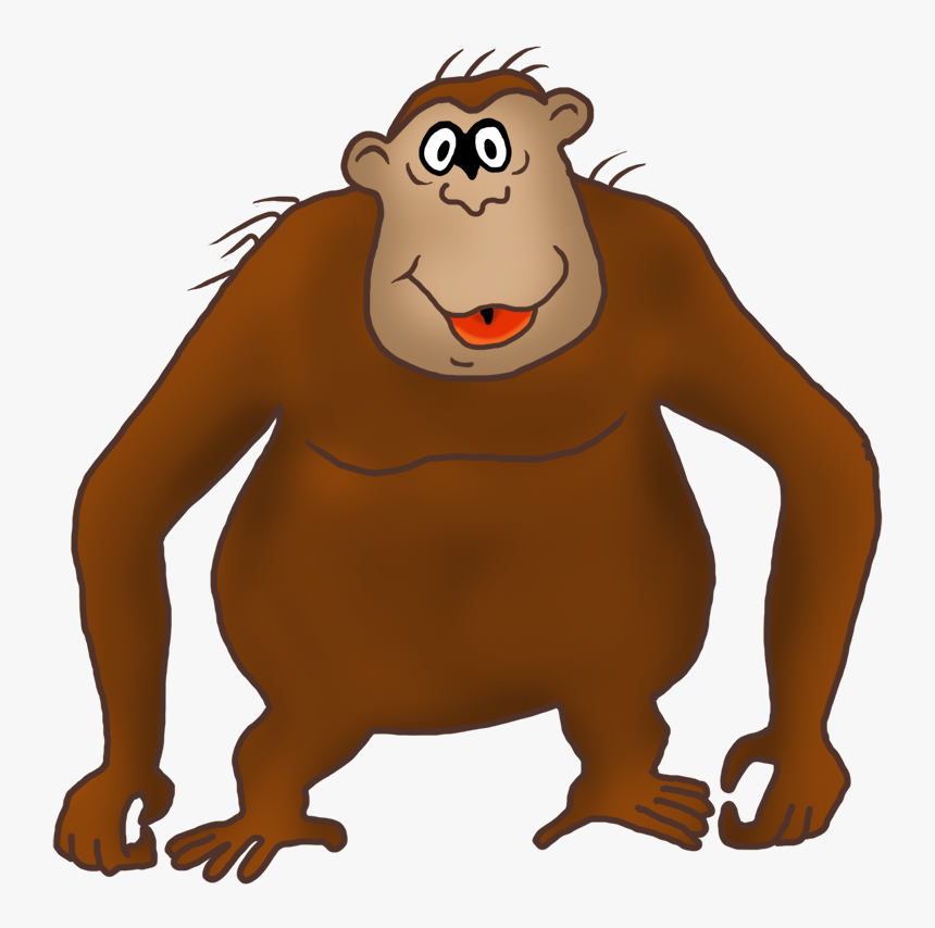 Funny Monkey Png - Monkey Clip Art, Transparent Png