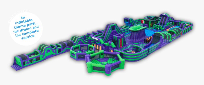 Airquee Inflatable Theme Park, HD Png Download