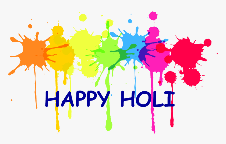 Holi Color Free Download Png - Splatter Paint Clipart, Transparent Png