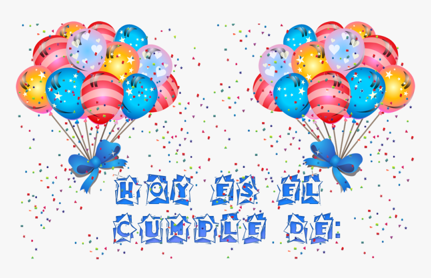 Feliz Cumpleaños Merchita - Portable Network Graphics, HD Png Download