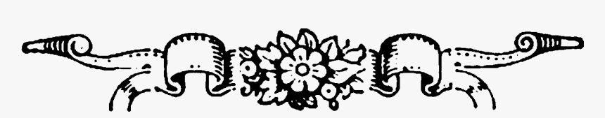 Top Border Design Black And White, HD Png Download