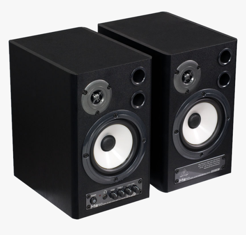Audio Speaker Png Image - Behringer Ms40, Transparent Png