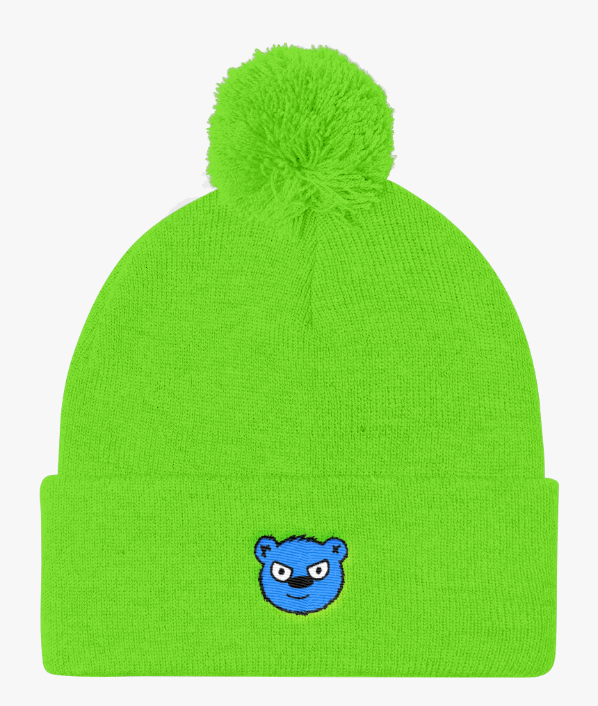 Image Of Slime Green Beenie, HD Png Download