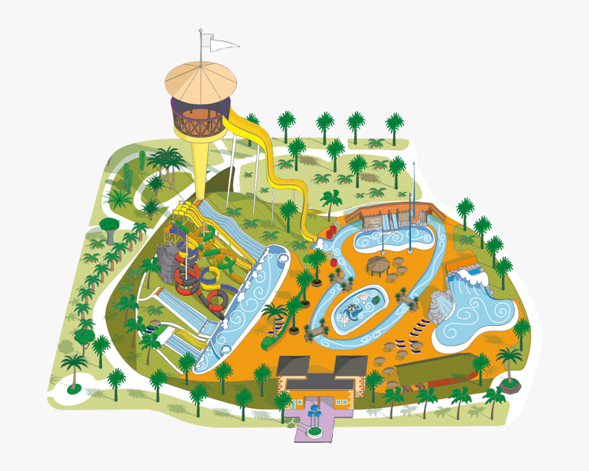 Acua Water Park Corralejo, HD Png Download
