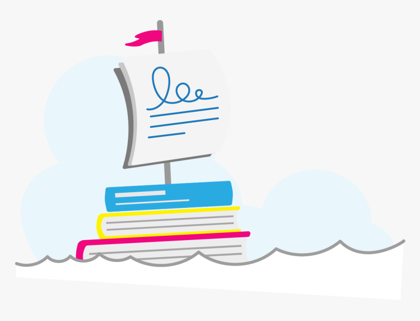 Kindle Graphic 4 Boat - Illustration, HD Png Download