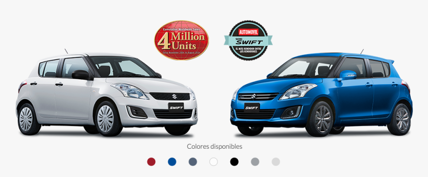 Transparent Suzuki Png - Suzuki Swift 2015 Blanco, Png Download