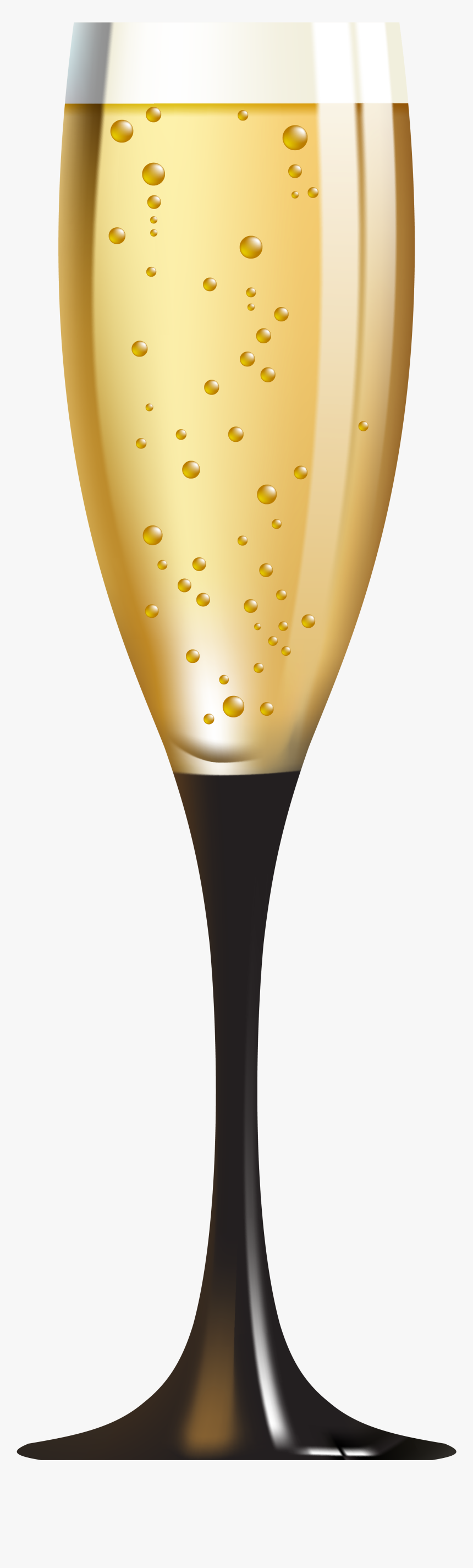 Champagne Free Png Image - Transparent Background Champagne Glass Png Clipart, Png Download