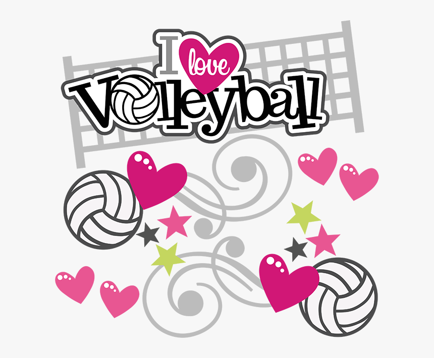 Love Volleyball, HD Png Download