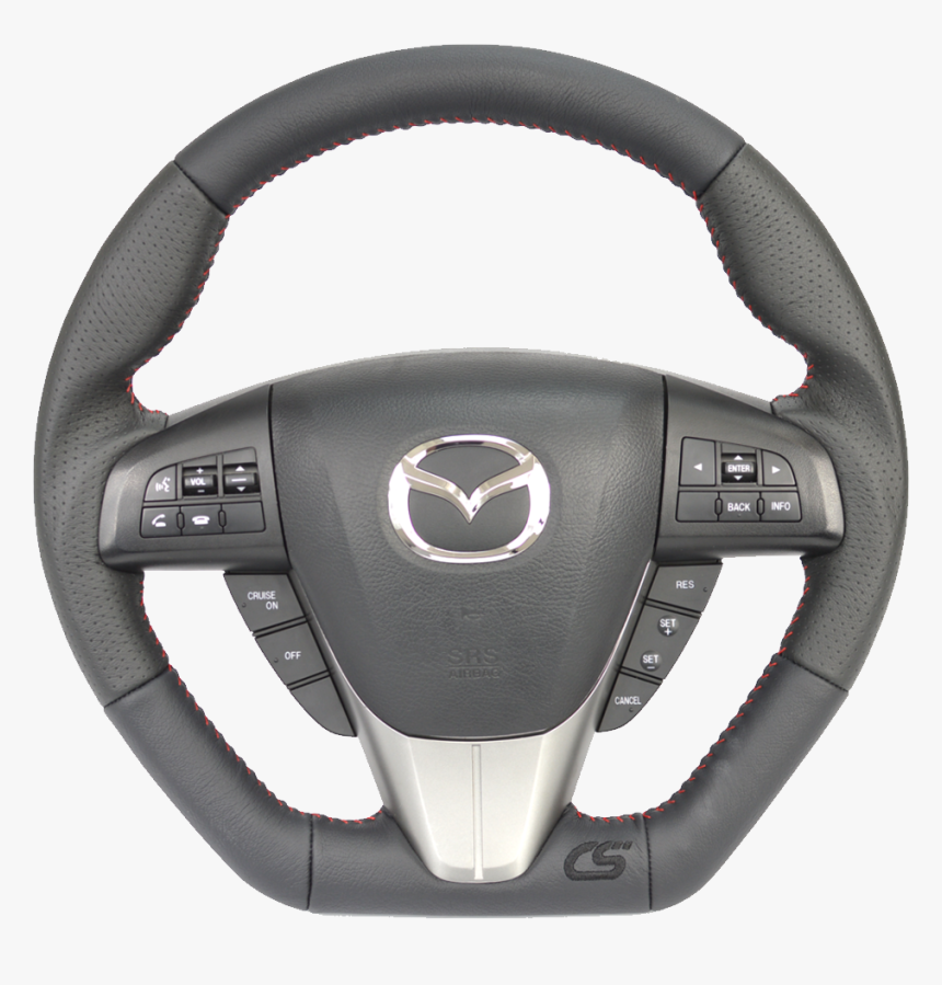 Steering Wheel Png Image - Mazda 3 Mps Steering Wheel, Transparent Png