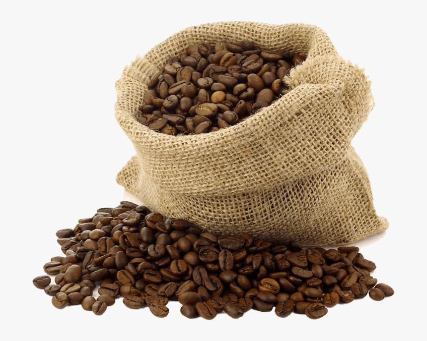 Coffee Beans Bag Open Coffee Sack Png, Transparent Png , Transparent