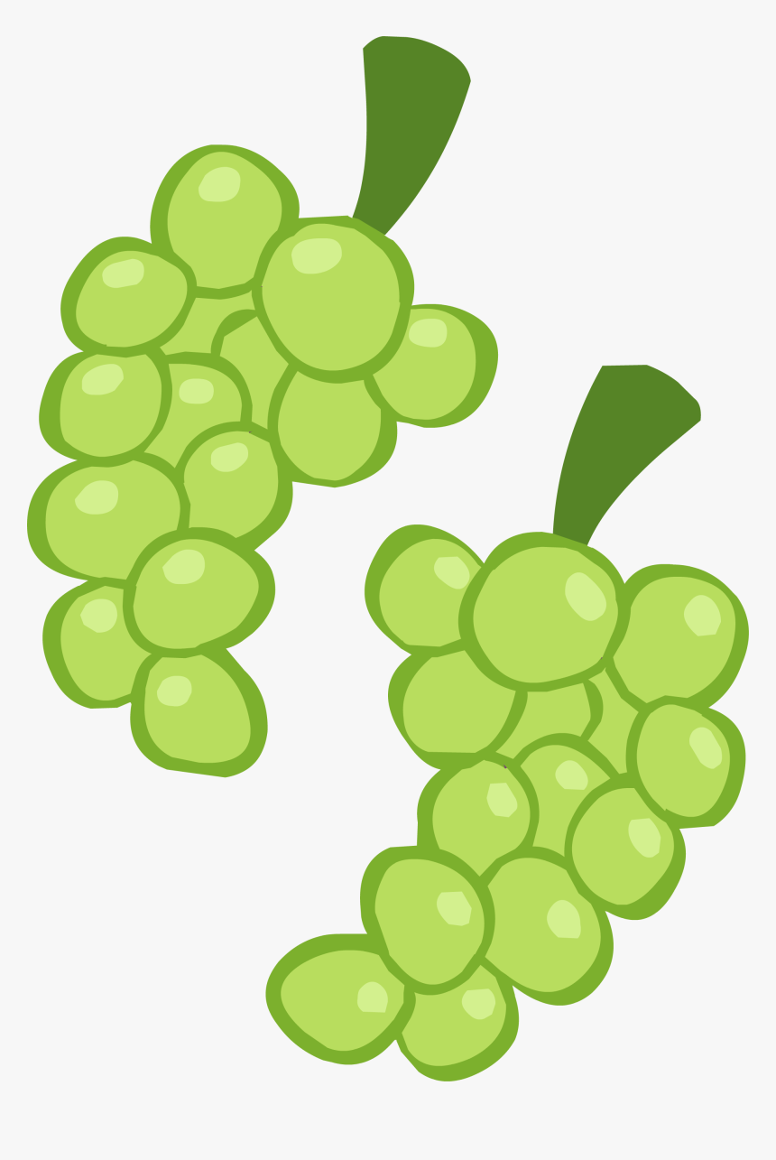 Ponymaker Grapes Images At Vector Image Clipart - Clipart Grapes Green, HD Png Download