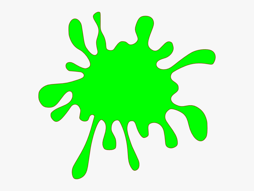 Red Paint Splatter Clipart, HD Png Download