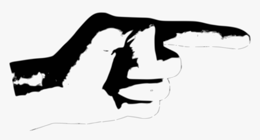 Finger Pointing Clip Arts - Woman's Hand Pointing Clip Art, HD Png ...