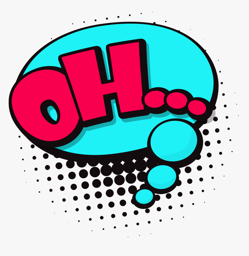Speech Bubble Png Transparent - Comic Bubble Png, Png Download