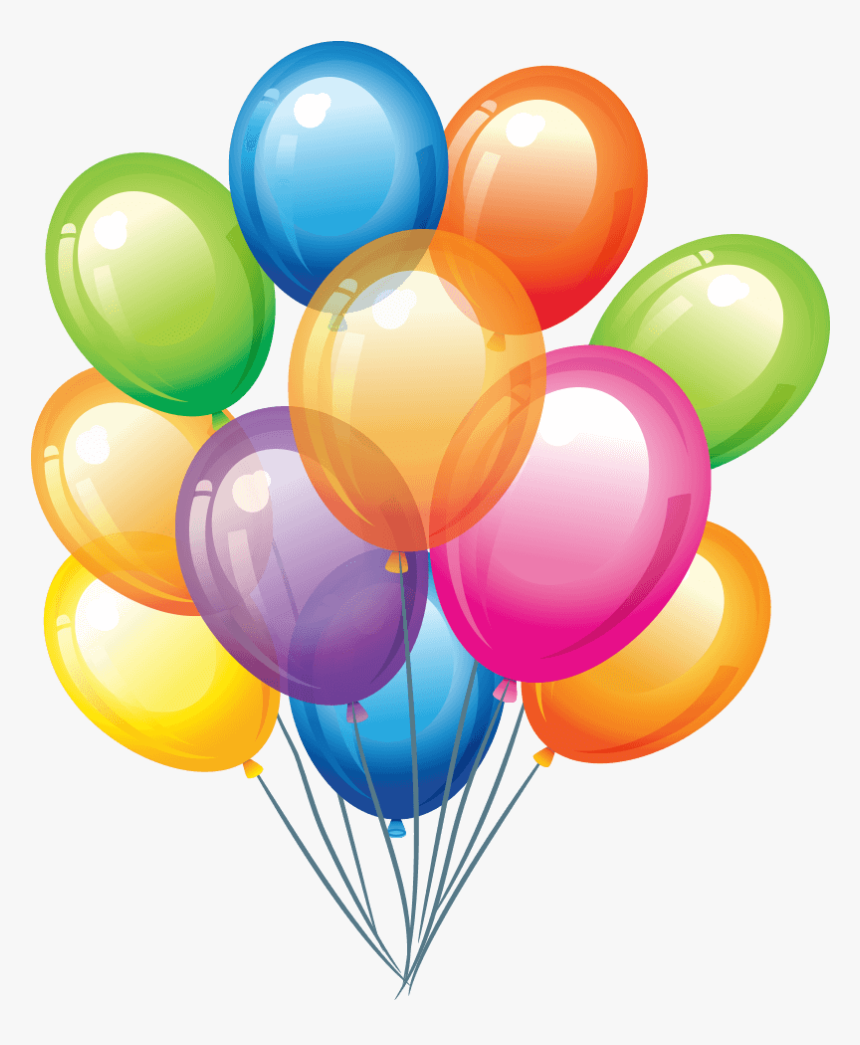 Birthday Balloons Png Image Free Download Searchpng - Birthday Balloons, Transparent Png