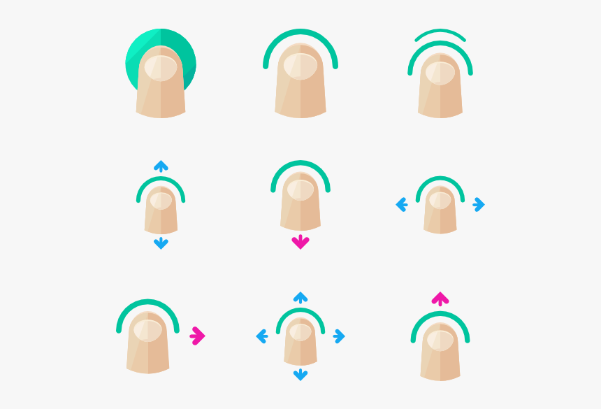 Finger Gestures, HD Png Download