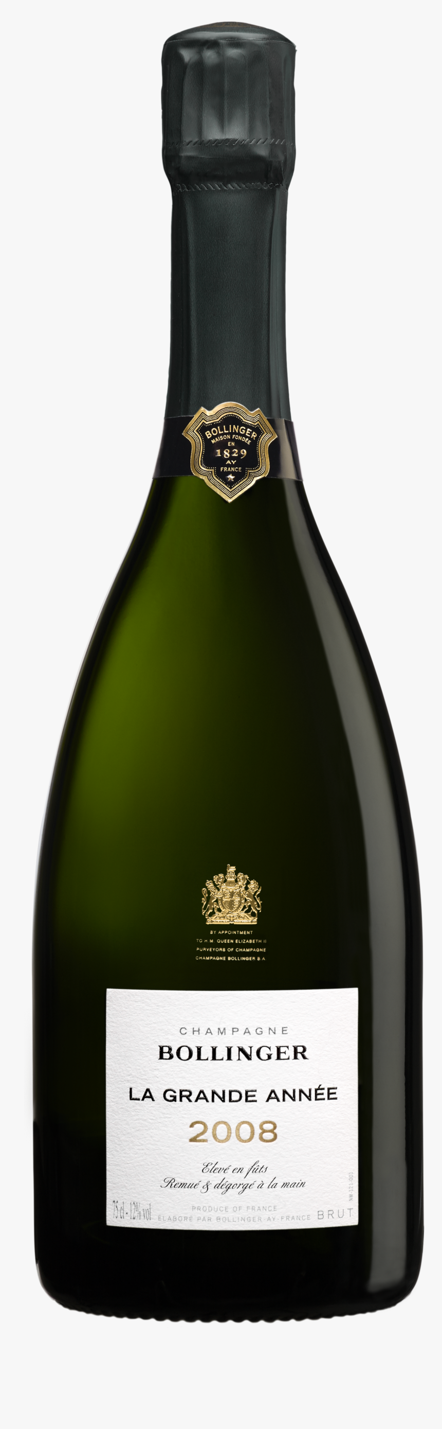 Bollinger Grande Annee 2008, HD Png Download