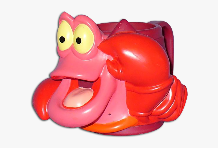 Transparent Little Mermaid Sebastian Png - Little Mermaid Plastic Cup, Png Download