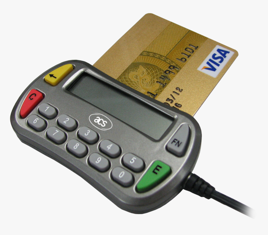 Smart Card And Smart Card Reader, HD Png Download