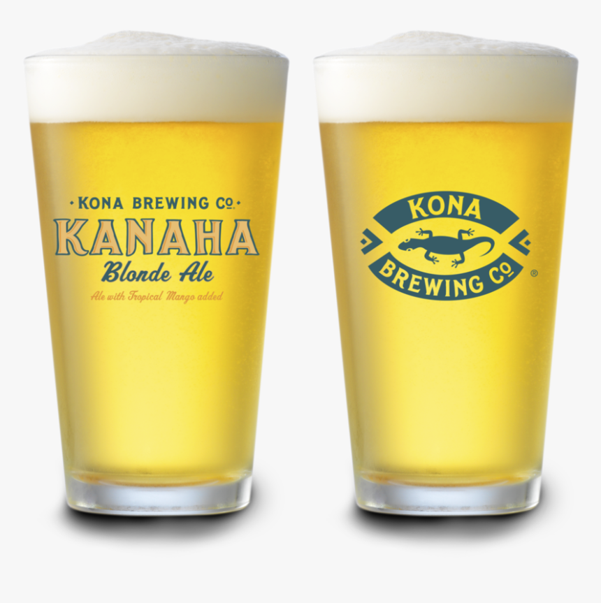 Kanaha Pint Glass - Kona Brewing Glasses, HD Png Download