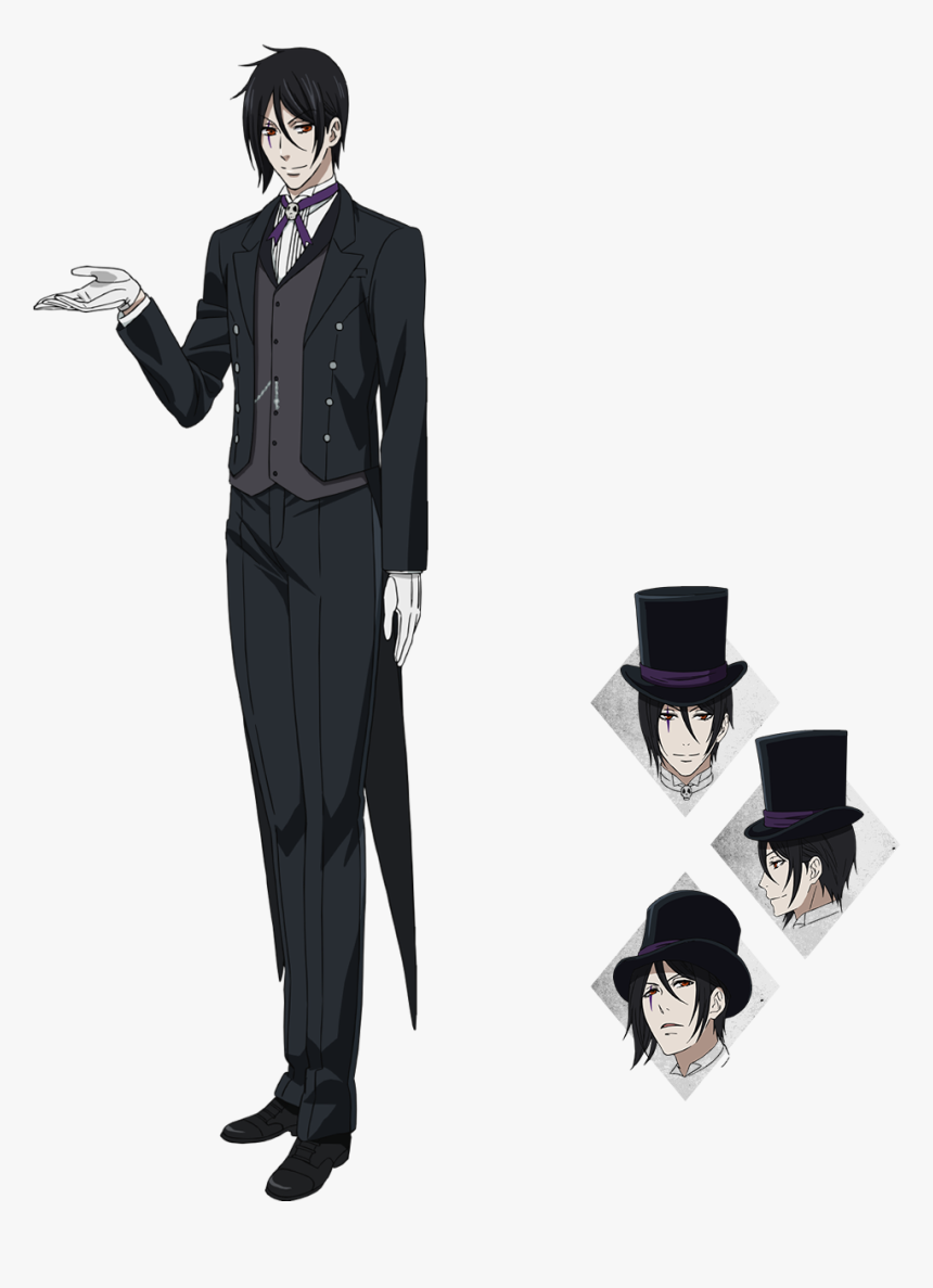 Black Butler Circus Sebastian, HD Png Download