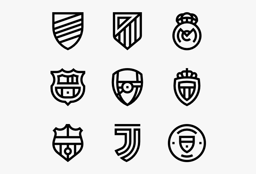 Football Shields - Friends Icon Png, Transparent Png