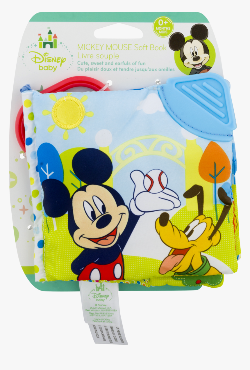 Mickey Mouse Soft Book Livre Souple, HD Png Download