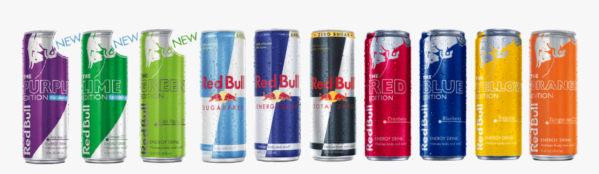 Red Bull Png Clipart - Red Bull Can 2018, Transparent Png